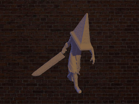 Pyramid Head | VaultZ Miniautres | Tabletop Roleplaying / D&D / Wargaming miniature