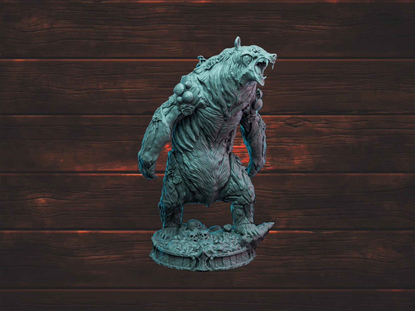 Akros, Nyx's Roar | Witchsong Miniatures | Tabletop Roleplaying / D&D / Wargaming miniature