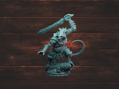 Grandrat Swordsman | Witchsong Miniatures | Tabletop Roleplaying / D&D / Wargaming miniature