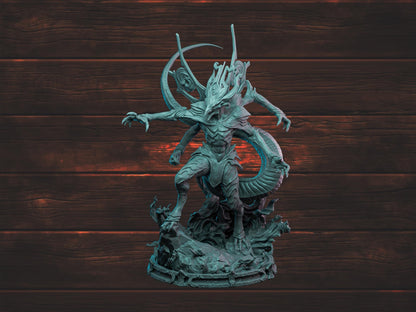 Mek'Herot, Prince of the Abyss | Witchsong Miniatures | Tabletop Roleplaying / D&D / Wargaming miniature