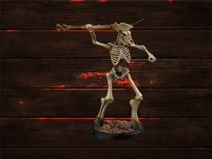 Bone Minotaur Warband | PrintYourMonsters | Tabletop Roleplaying / D&D / Wargaming miniature