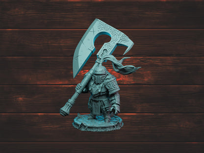 Knight of Stature / Knight of Action | Witchsong Miniatures | Tabletop Roleplaying / D&D / Wargaming miniature