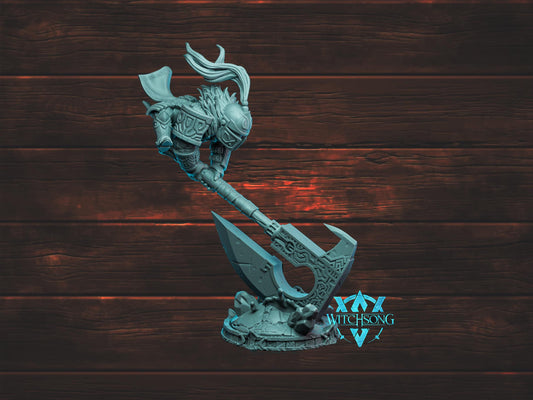 Knight of Stature / Knight of Action | Witchsong Miniatures | Tabletop Roleplaying / D&D / Wargaming miniature