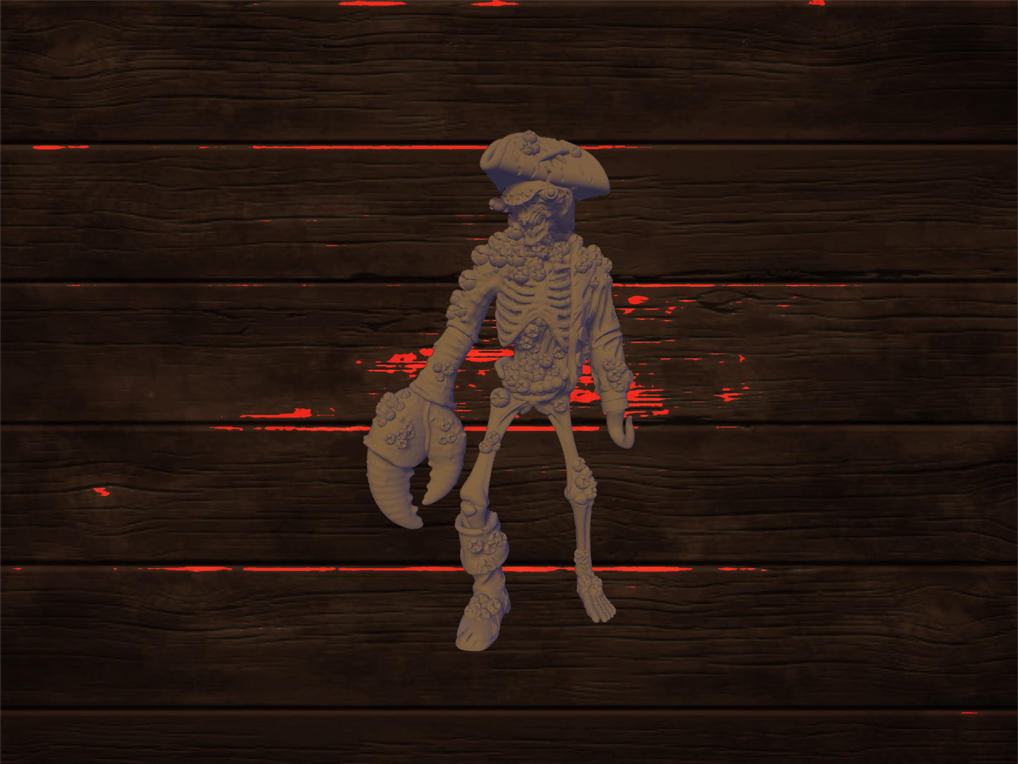 Undead Crab Pirate Trio | PrintYourMonsters | Tabletop Roleplaying / D&D / Wargaming miniature