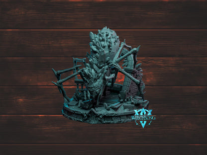 Greater Crystalheart Spider | Witchsong Miniatures | Tabletop Roleplaying / D&D / Wargaming miniature