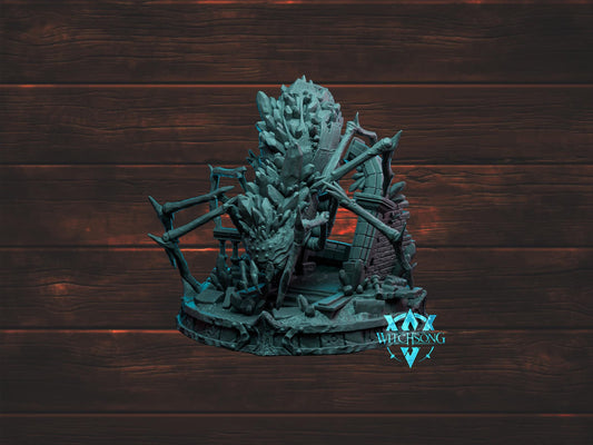 Greater Crystalheart Spider | Witchsong Miniatures | Tabletop Roleplaying / D&D / Wargaming miniature