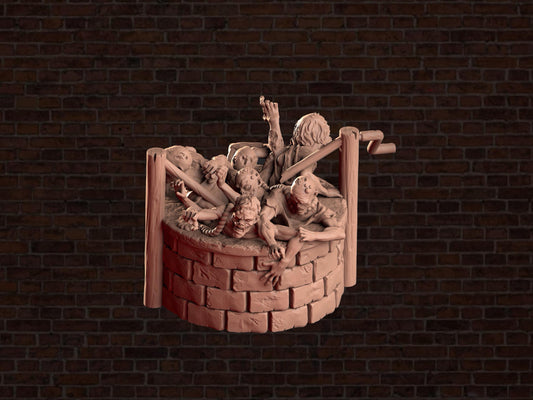 Well Zombies | VaultZ Miniatures | Tabletop Roleplaying / D&D / Wargaming miniature