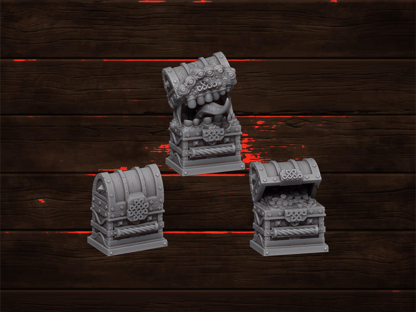 Druid Mimic | PrintYourMonsters | Tabletop Roleplaying / D&D / Wargaming miniature