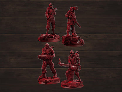 Death Militia Troops | Necropunks Miniatures