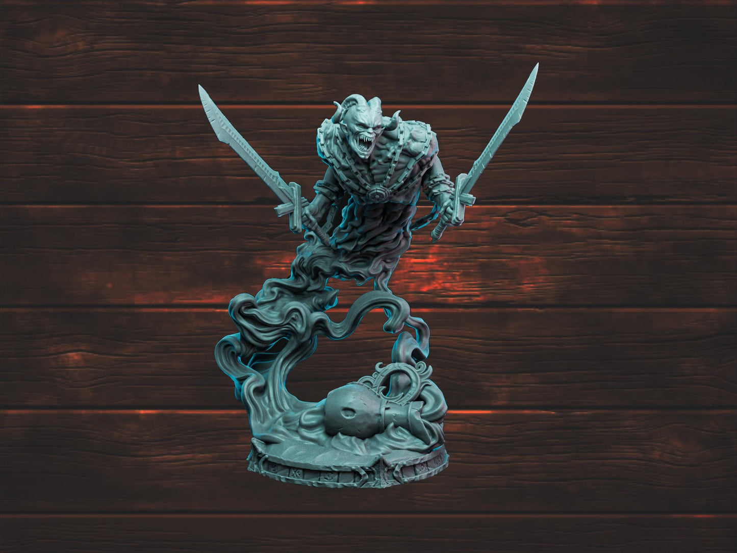 Chain-Breaker Djinn | Witchsong Miniatures | Tabletop Roleplaying / D&D / Wargaming miniature
