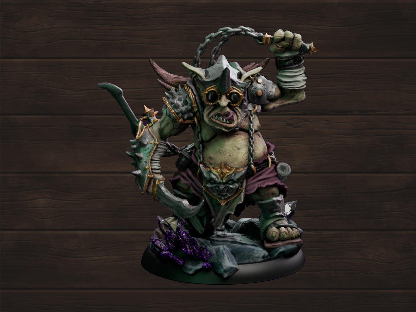 Goblin Slavemaster  | Necropunks Miniatures