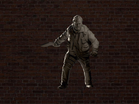 TLoU Bill | VaultZ Miniatures | Tabletop Roleplaying / D&D / Wargaming miniature