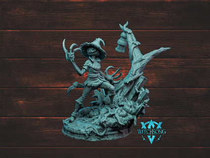 Queen of the Harvest | Witchsong Miniatures | Tabletop Roleplaying / D&D / Wargaming miniature
