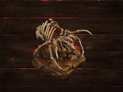 Bone Spider Duo | PrintYourMonsters | Tabletop Roleplaying / D&D / Wargaming miniature